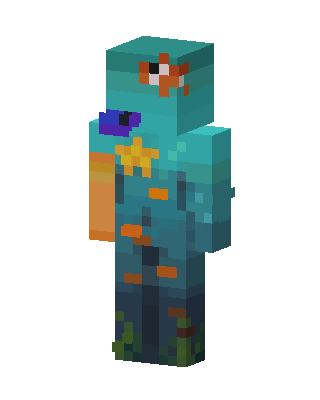 Reef Diver skin, 3D preview
