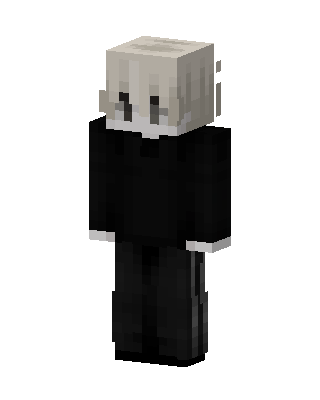 Pale Mourner skin, 3D preview