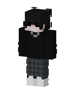 Plaid Pants Boy skin, 3D preview