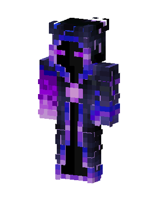 Void Mage skin, 3D preview