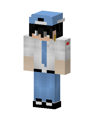 Blue Cap Boy Minecraft skin
