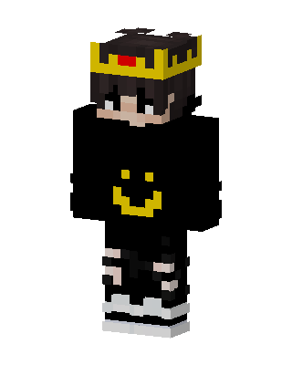 Black King skin, 3D preview
