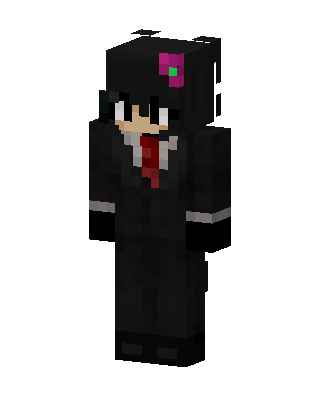 Suited Rose Boy skin, 3D preview