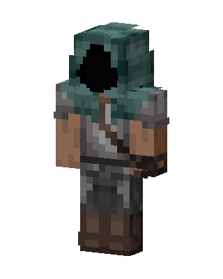 Hooded Wanderer skin, 3D preview