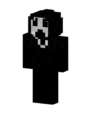 Ghostface Style Robe skin, 3D preview