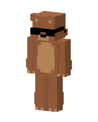 Cool Bear skin, 3D preview