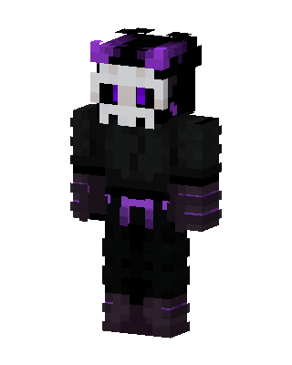 Black Ninja skin, 3D preview