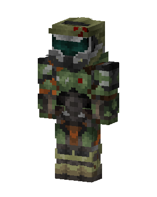 Green Warrior Boy Minecraft skin