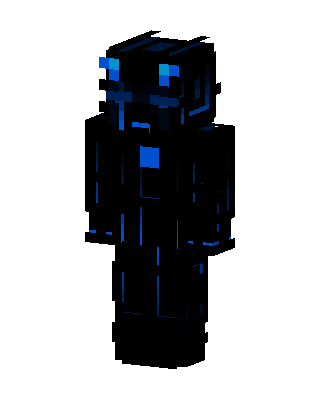 Neon Shadow skin, 3D preview