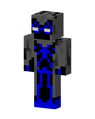 Blue Void Walker skin, 3D preview