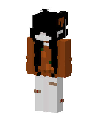 Autumn Jacket Girl Minecraft YouTuber skin