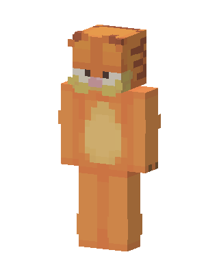 Garfield Minecraft skin