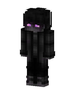Enderman Hoodie Minecraft skin
