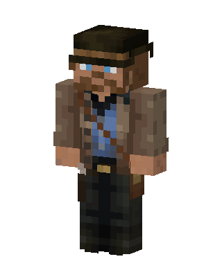 Wasteland Ranger skin, 3D preview