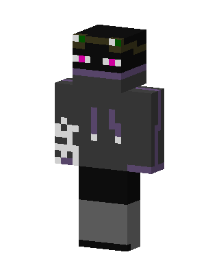 Gray Villain Boy Minecraft skin