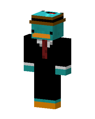 Agent P skin, 3D preview