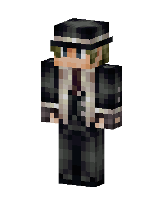Black Suit Boy Minecraft black skin