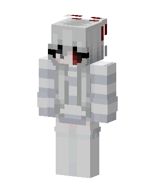 Snow Bunny Minecraft skin