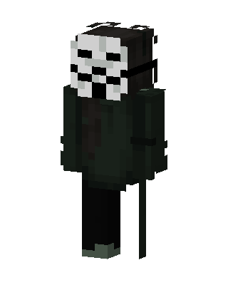 Black Hero Boy skin, 3D preview