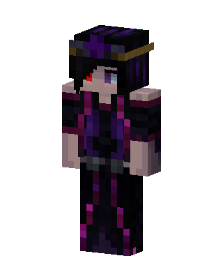 Void Sorceress skin, 3D preview
