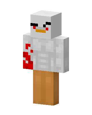White Animal skin, 3D preview