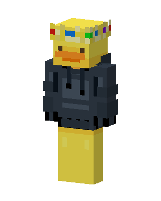 Crowned Duck skin, 3D preview