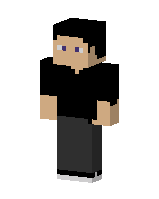 Black Player Boy Minecraft black skin