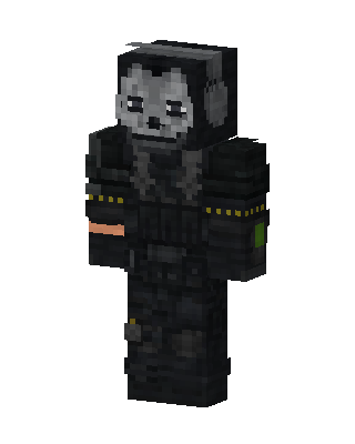 Black Ninja Boy Minecraft skin