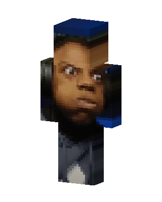 Blue Cap Hero Minecraft skin
