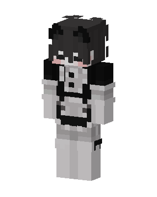 Panda Maid Minecraft skin