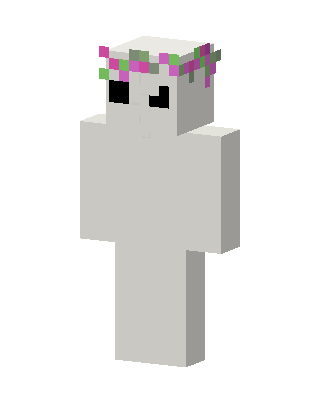 White Mob skin, 3D preview