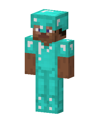 Diamond Steve Minecraft skin