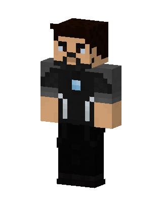 Black Hero Boy Minecraft skin