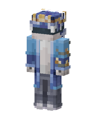 Frost Crown skin, 3D preview