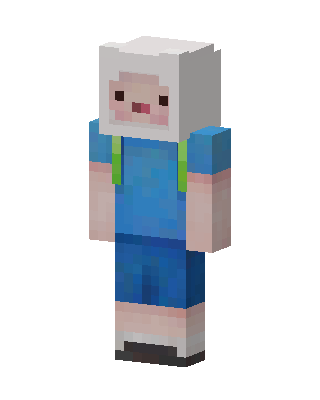 Finn The Human skin, 3D preview