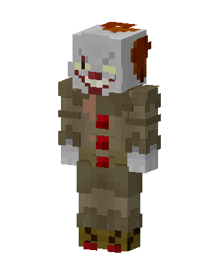 Brown Villain skin, 3D preview