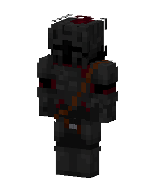 Blood Knight skin, 3D preview