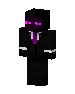 Black Villain Boy skin, 3D preview