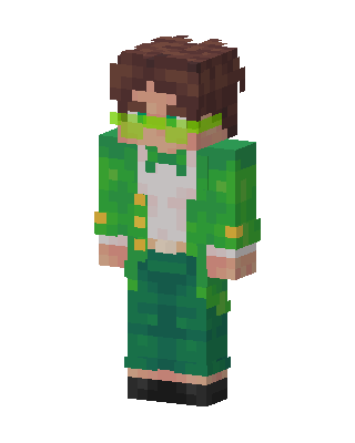 Lucky Leprechaun skin, 3D preview