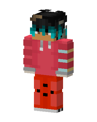 Red Player Boy Minecraft red skin