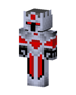 Gray Hero Boy Minecraft skin