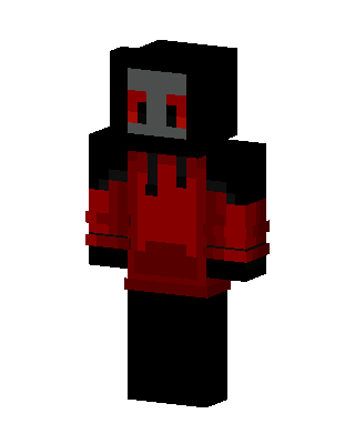Red Villain Boy Minecraft skin