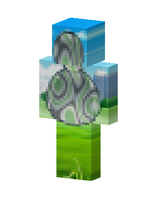 Bliss Hill skin, 3D preview