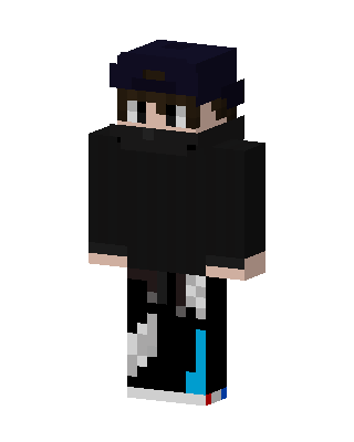 Streetwear Hoodie skin, 3D preview