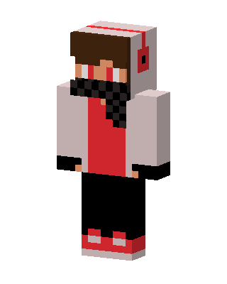 White Gamer Boy Minecraft skin