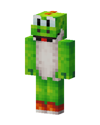 Yoshi skin, 3D preview