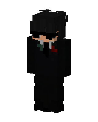 Black Villain Boy Minecraft skin
