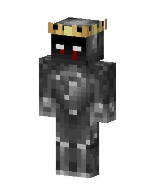 Crowned Stone Knight skin, 3D preview