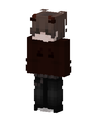 Crimson Hoodie Boy Minecraft skin