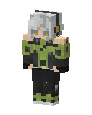 Techwear Headphones Minecraft skin